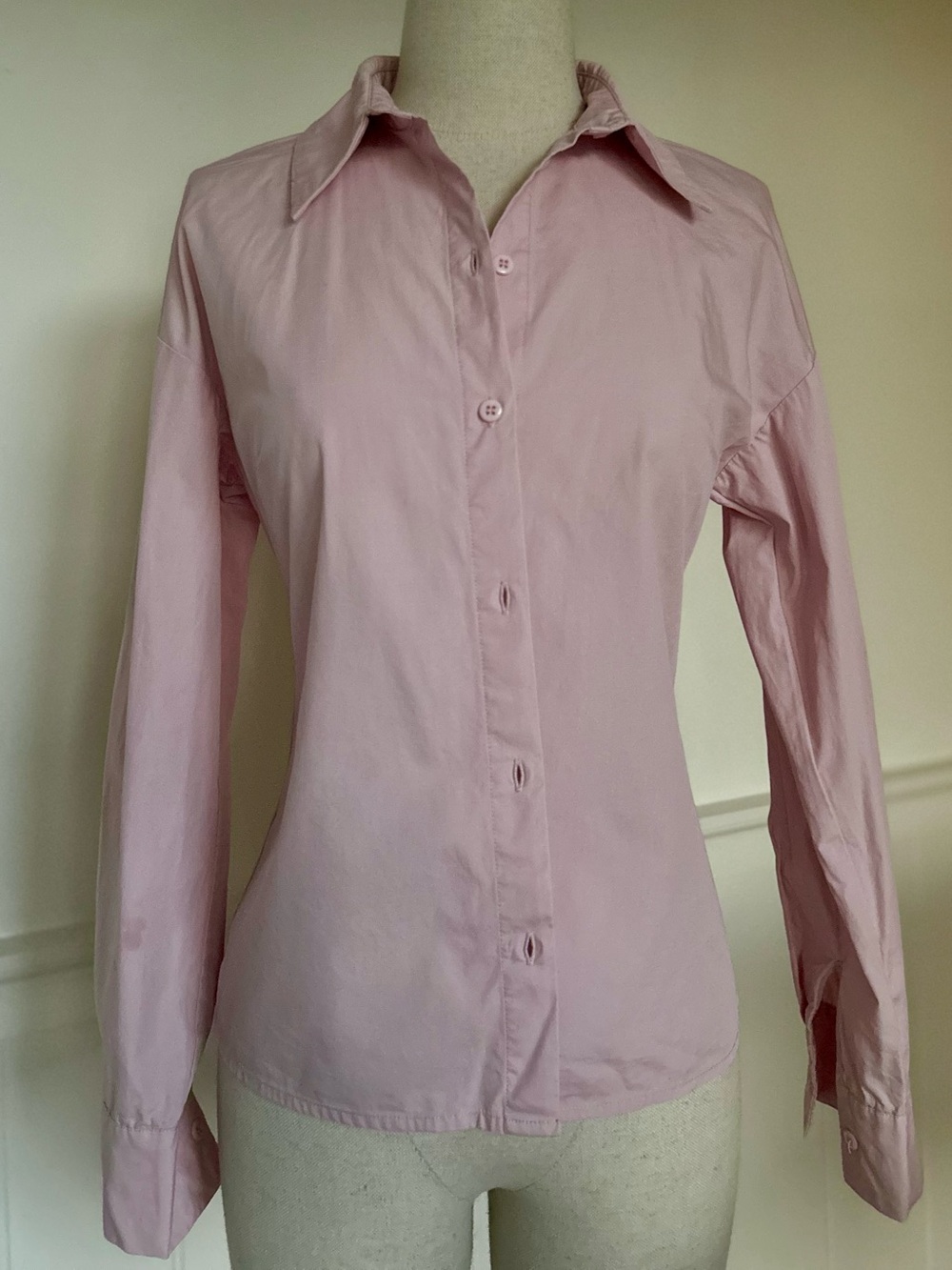 Anthropologie Mare Pale Blush Shirt